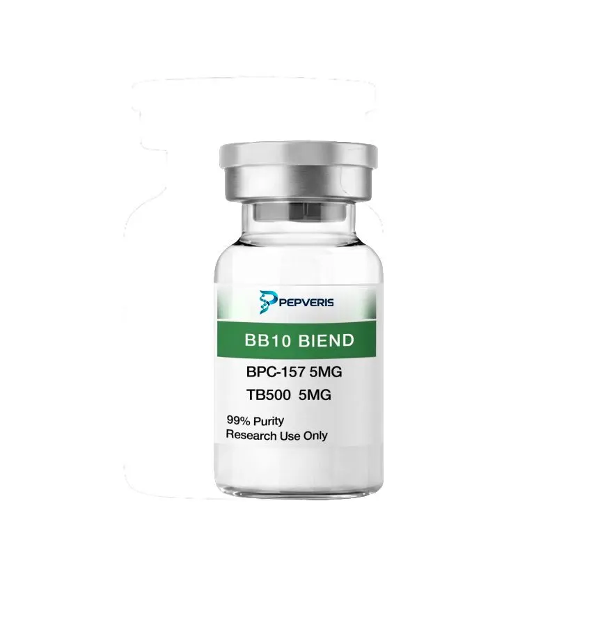 قارورة خلطة الببتيدات البحثية BPC-157 + TB-500